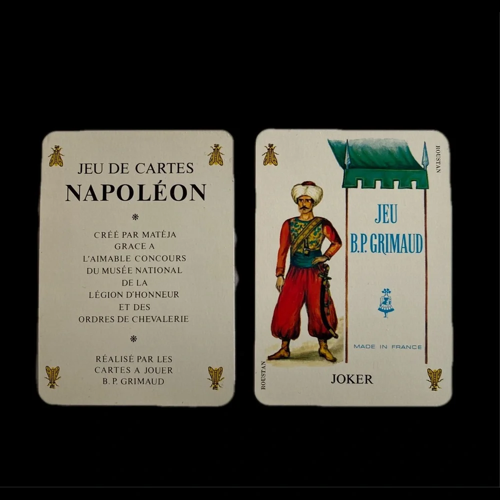 DUAL DECK GRIMAUD NAPOLÉON CARDS - Picture 2 of 6
